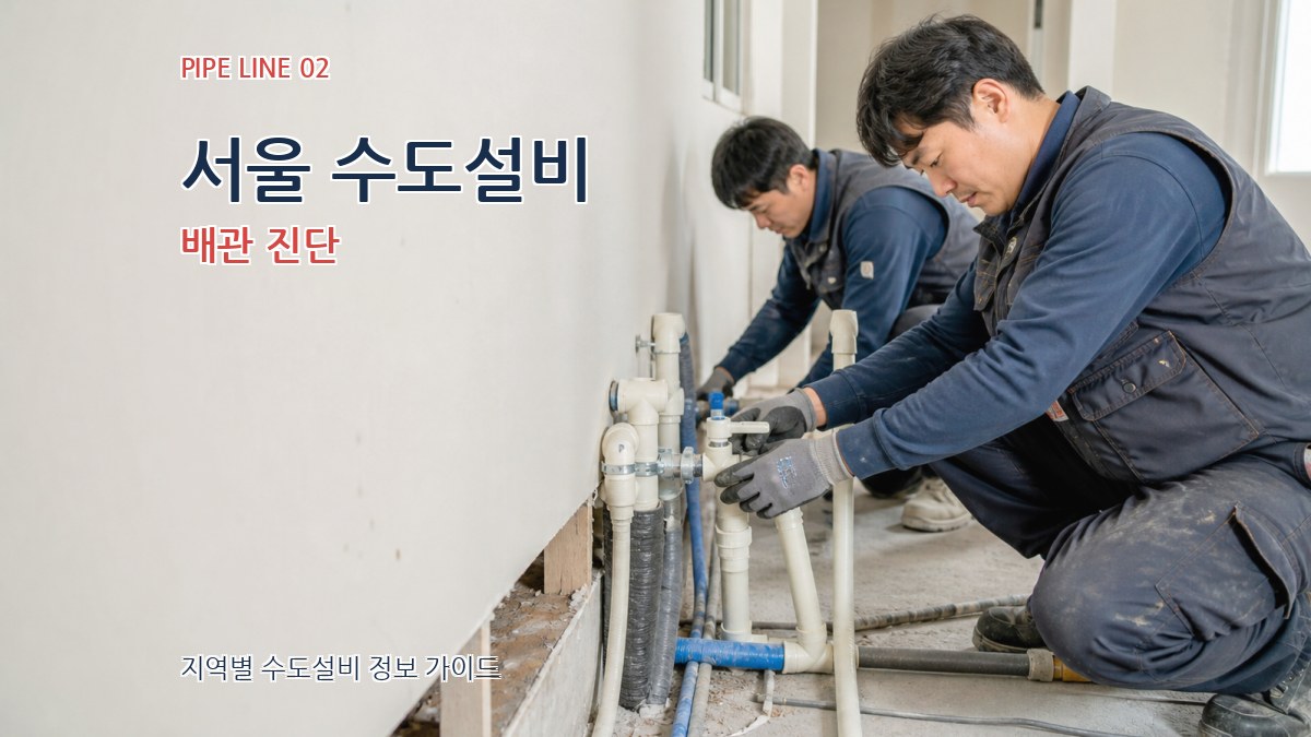서울 수도설비 배관 진단
