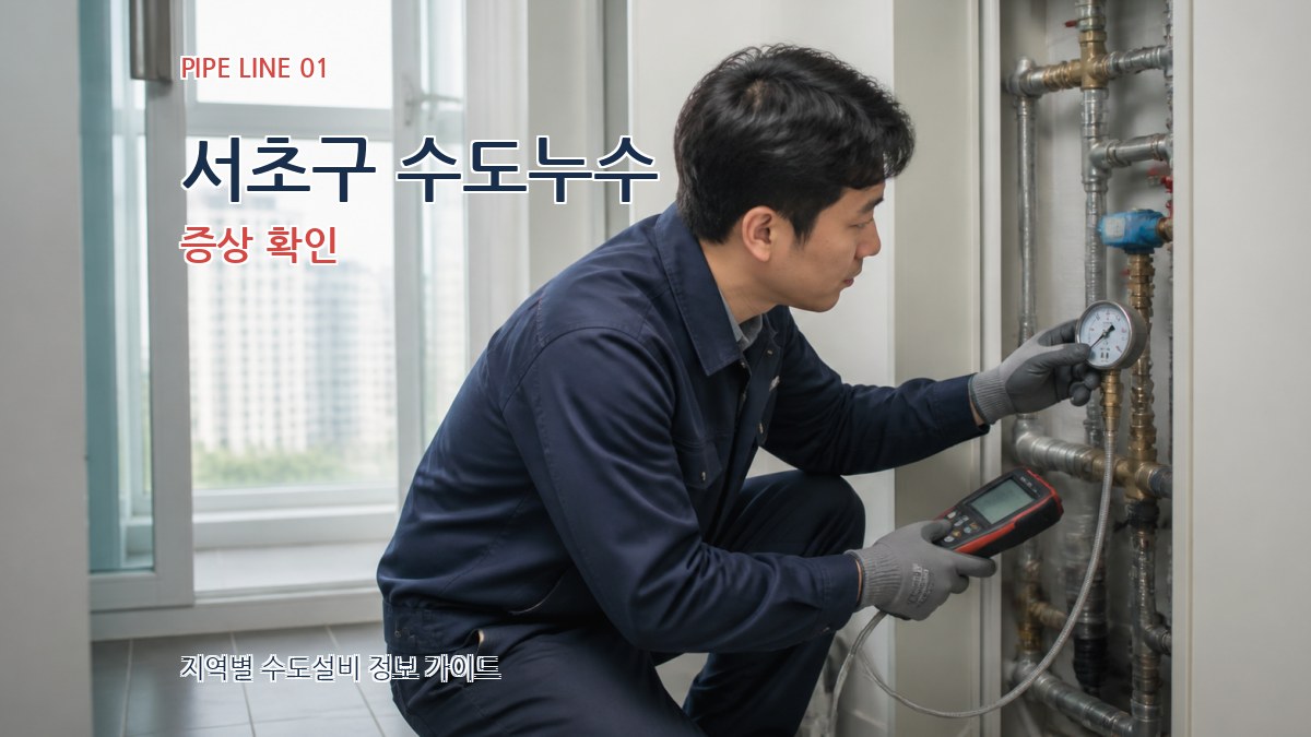 서초구 수도누수