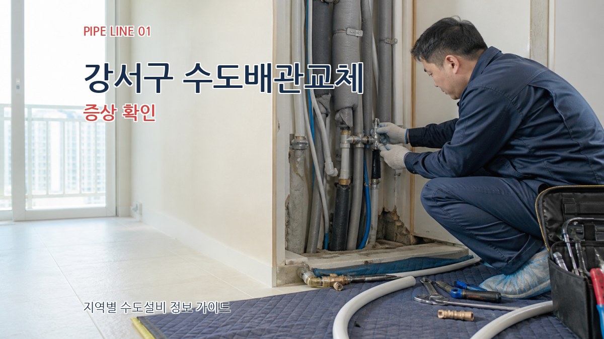 강서구 수도배관교체