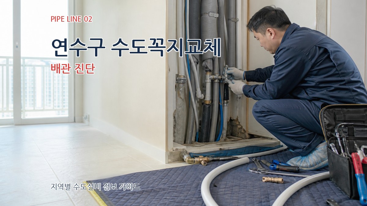 연수구 수도꼭지교체 배관 진단