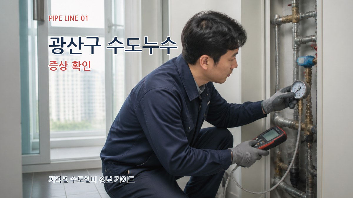 광산구 수도누수