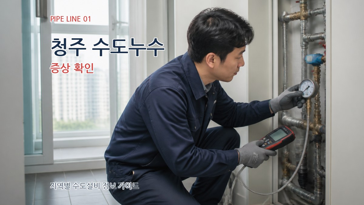 청주 수도누수