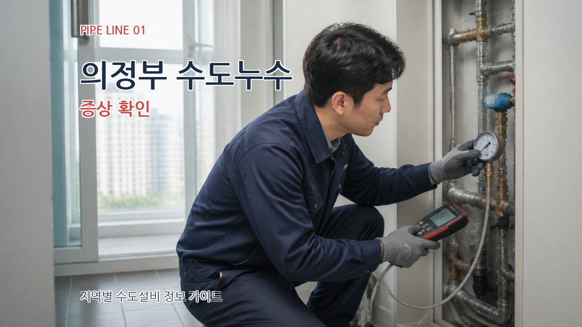 의정부 수도누수