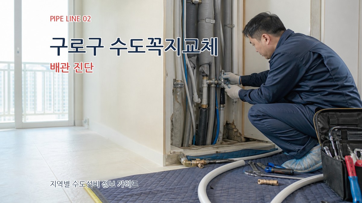 구로구 수도꼭지교체 배관 진단