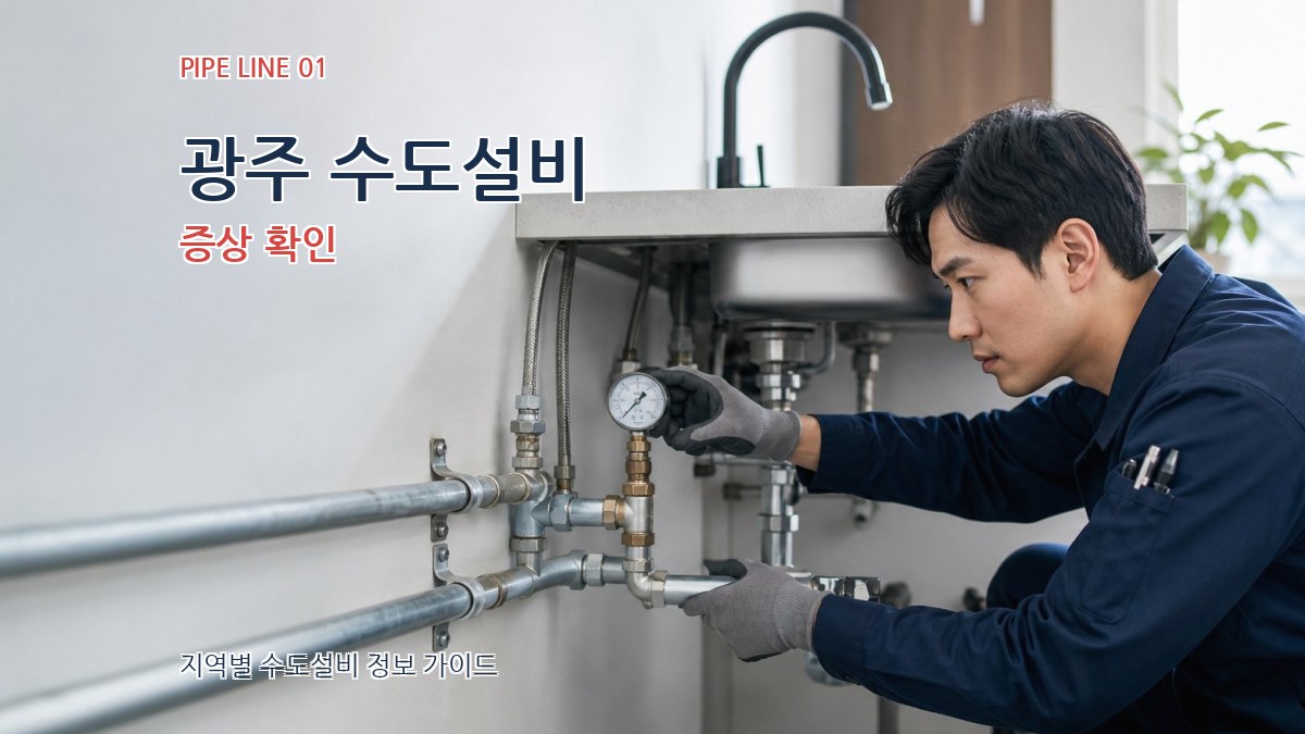 광주 수도설비