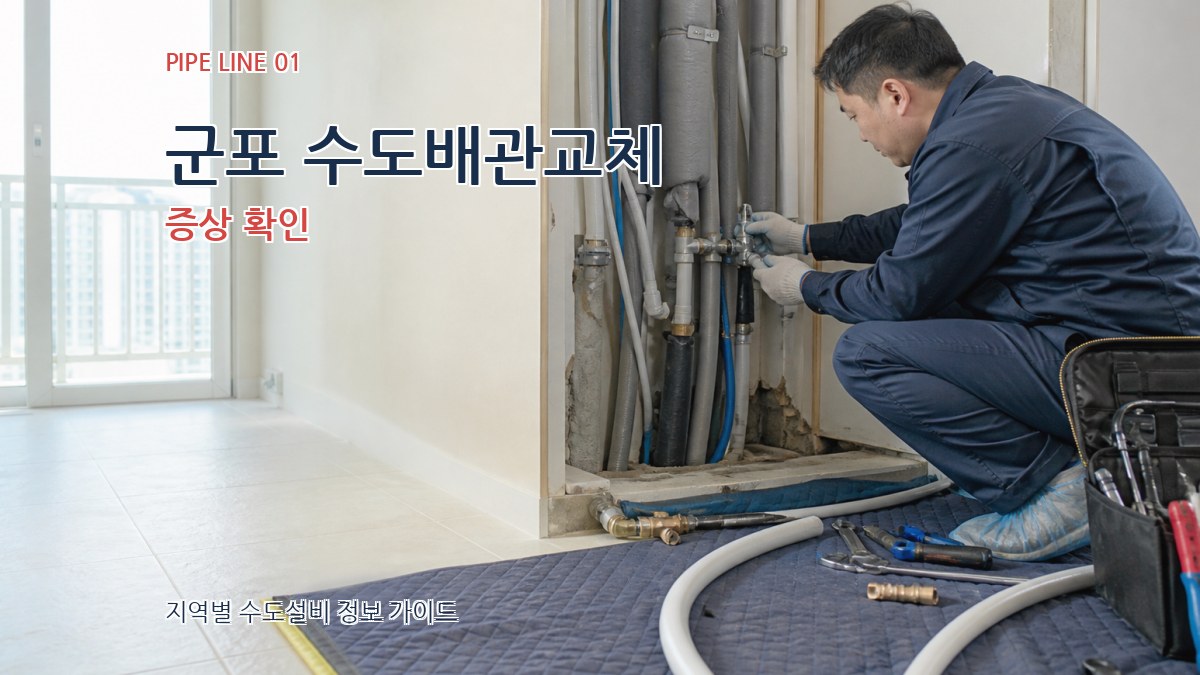 군포 수도배관교체