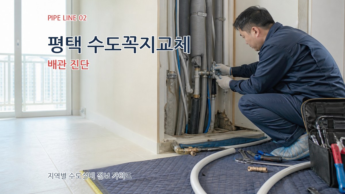 평택 수도꼭지교체 배관 진단
