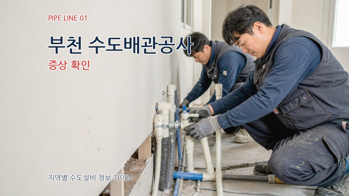부천 수도배관공사