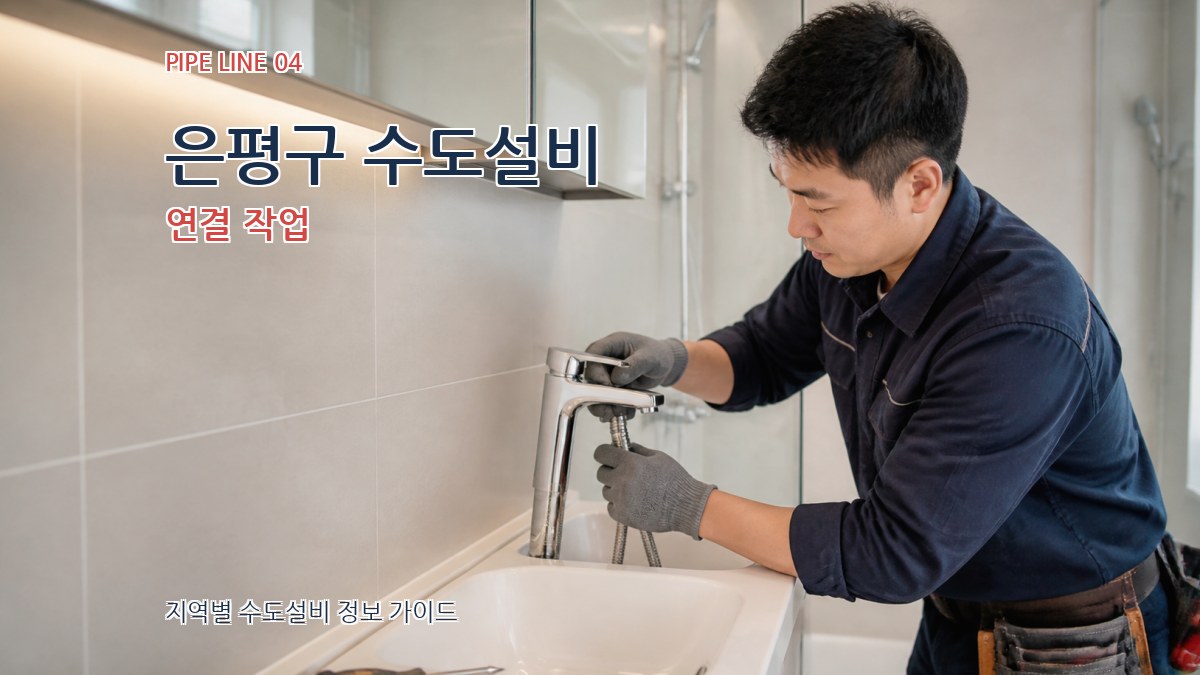 은평구 수도설비 연결 작업