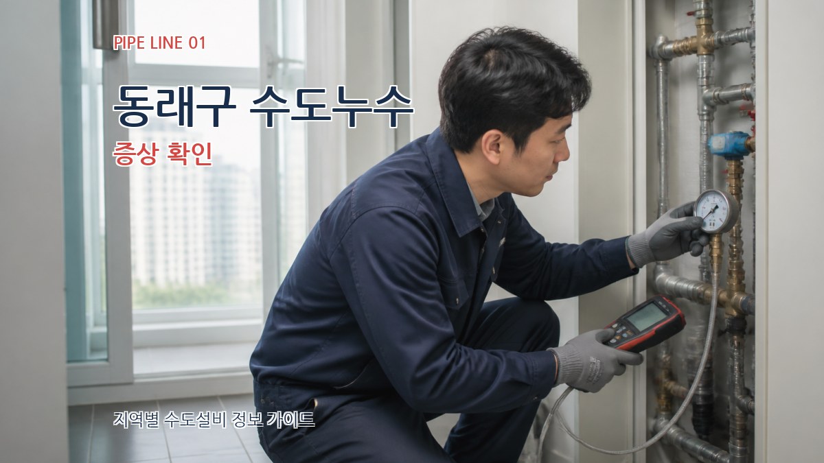 동래구 수도누수
