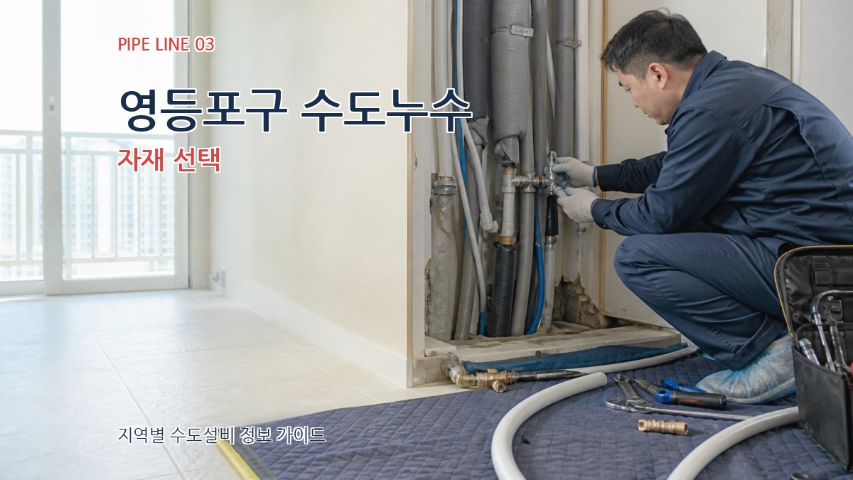 영등포구 수도누수 자재 선택