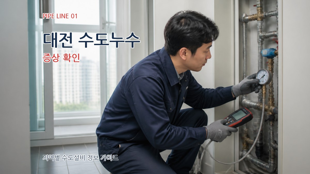 대전 수도누수