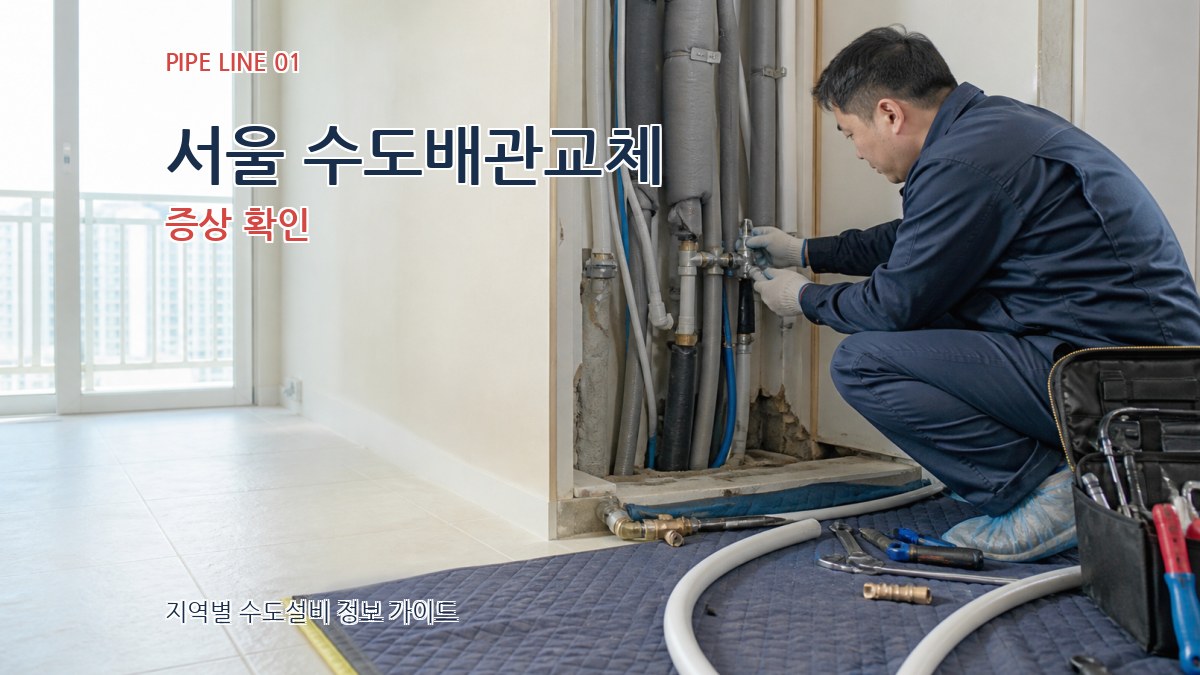 서울 수도배관교체