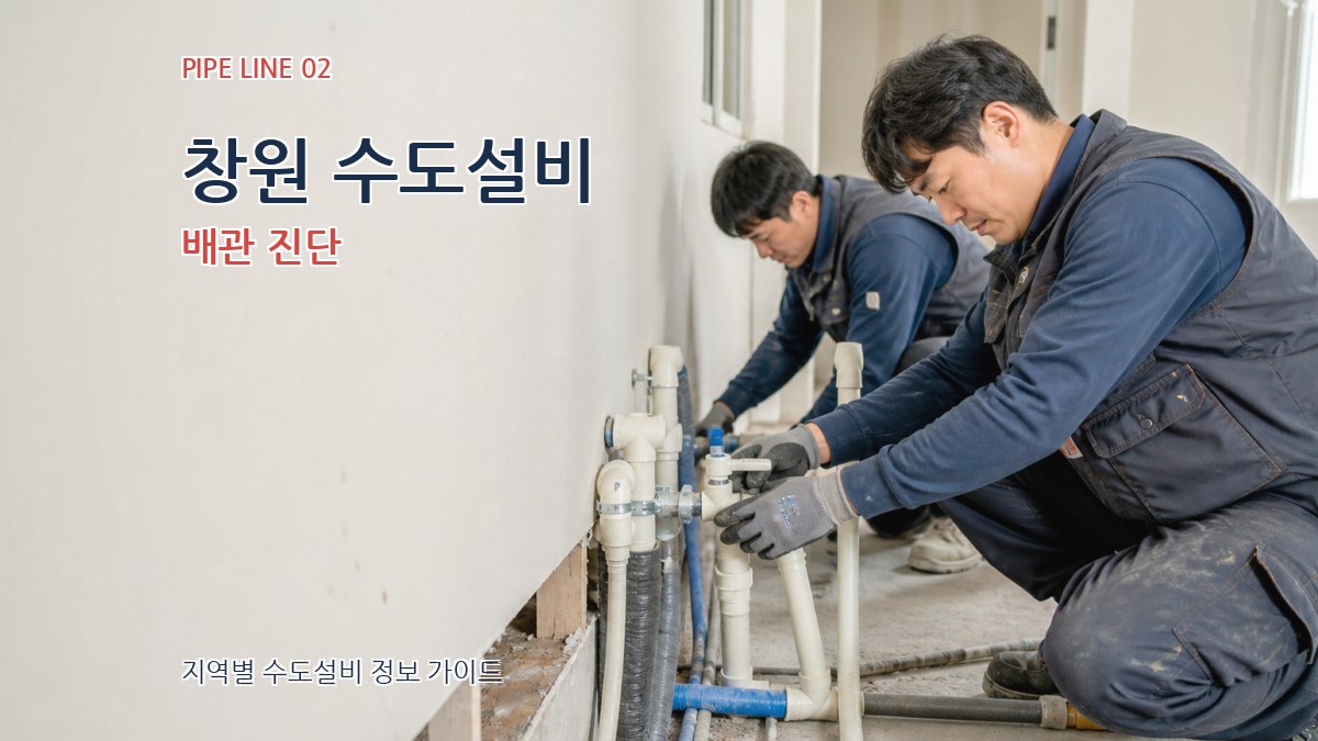 창원 수도설비 배관 진단