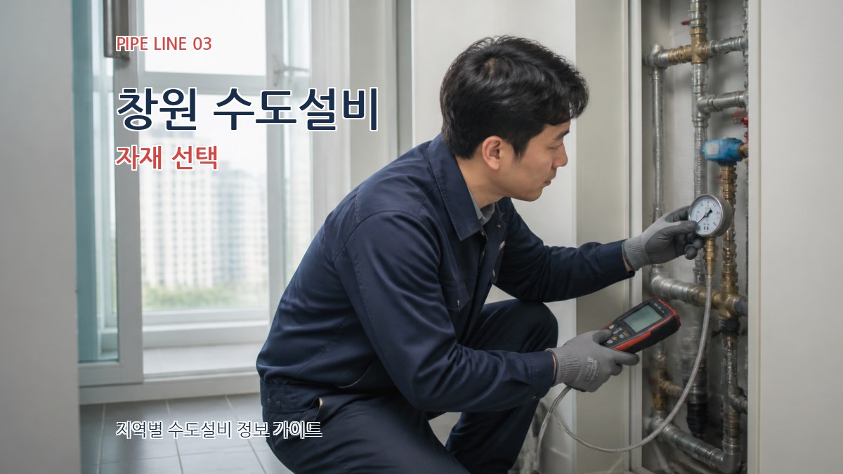 창원 수도설비 자재 선택