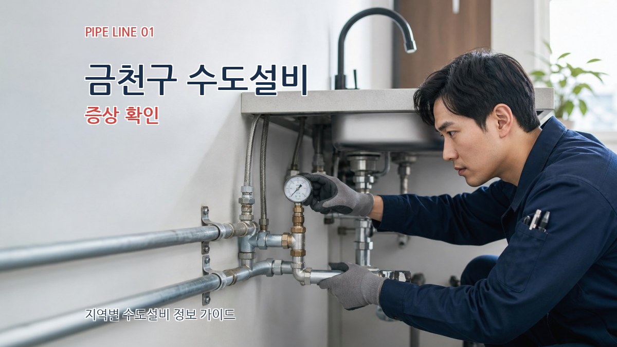 금천구 수도설비
