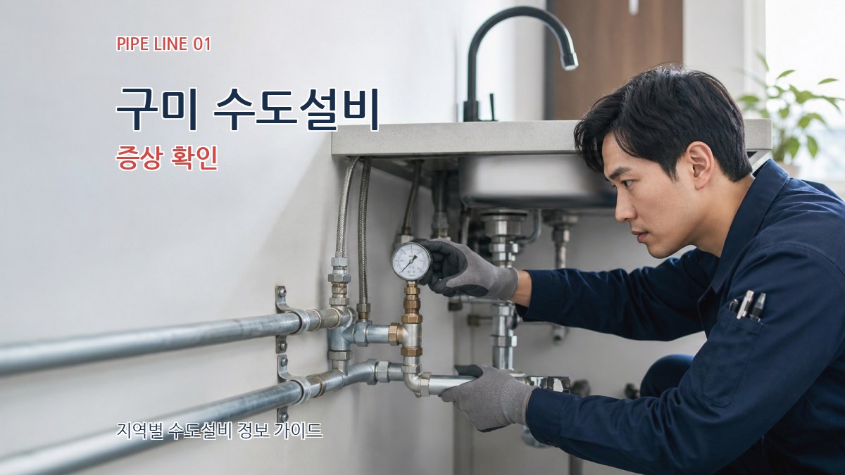구미 수도설비