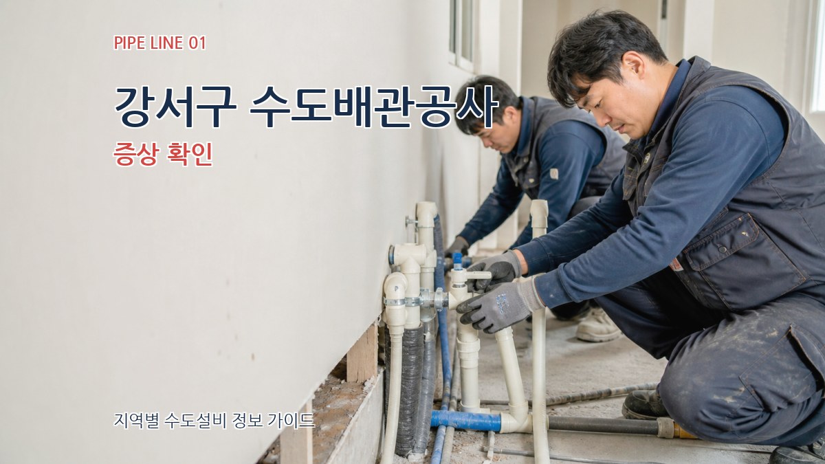 강서구 수도배관공사
