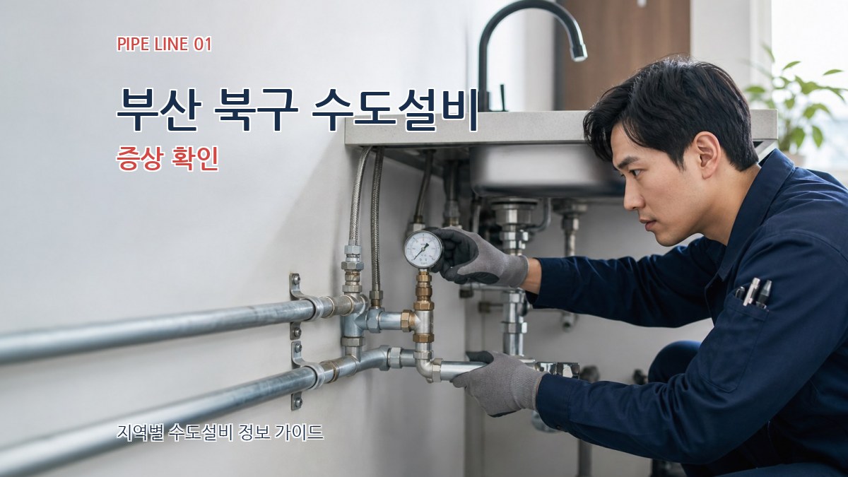 부산 북구 수도설비