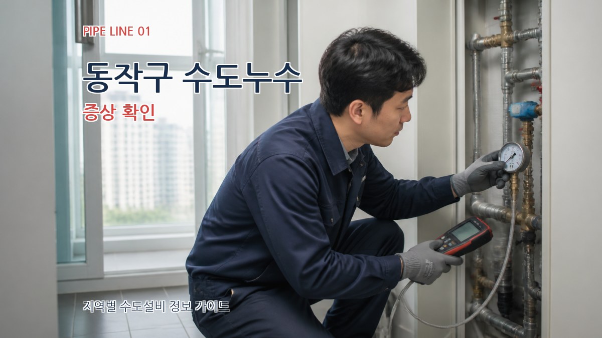 동작구 수도누수