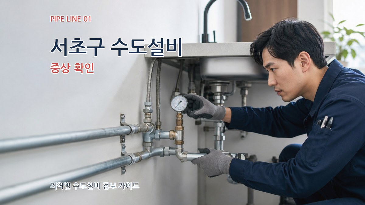 서초구 수도설비