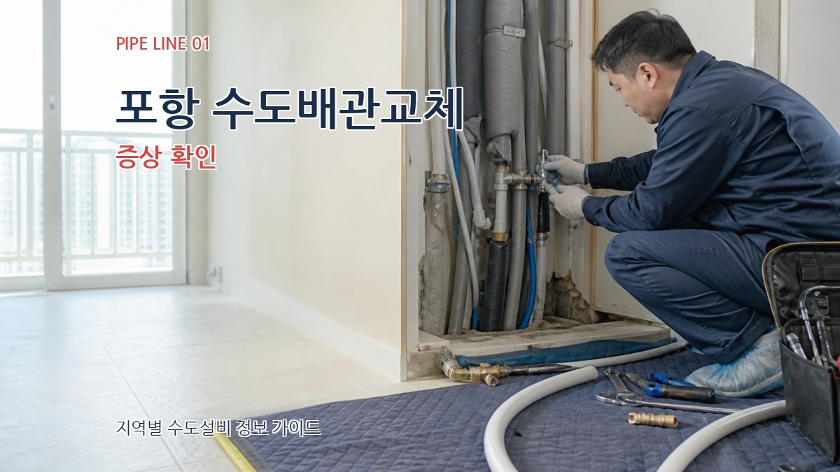 포항 수도배관교체