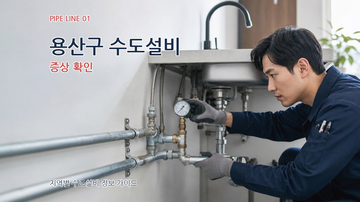 용산구 수도설비