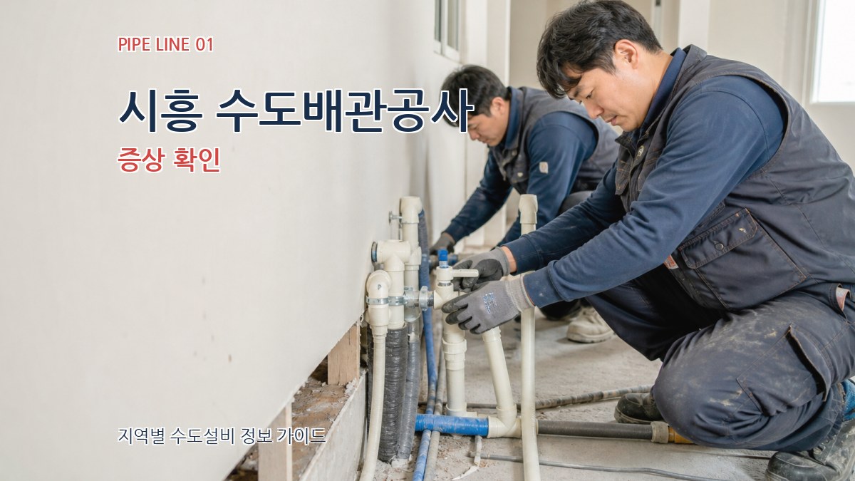 시흥 수도배관공사