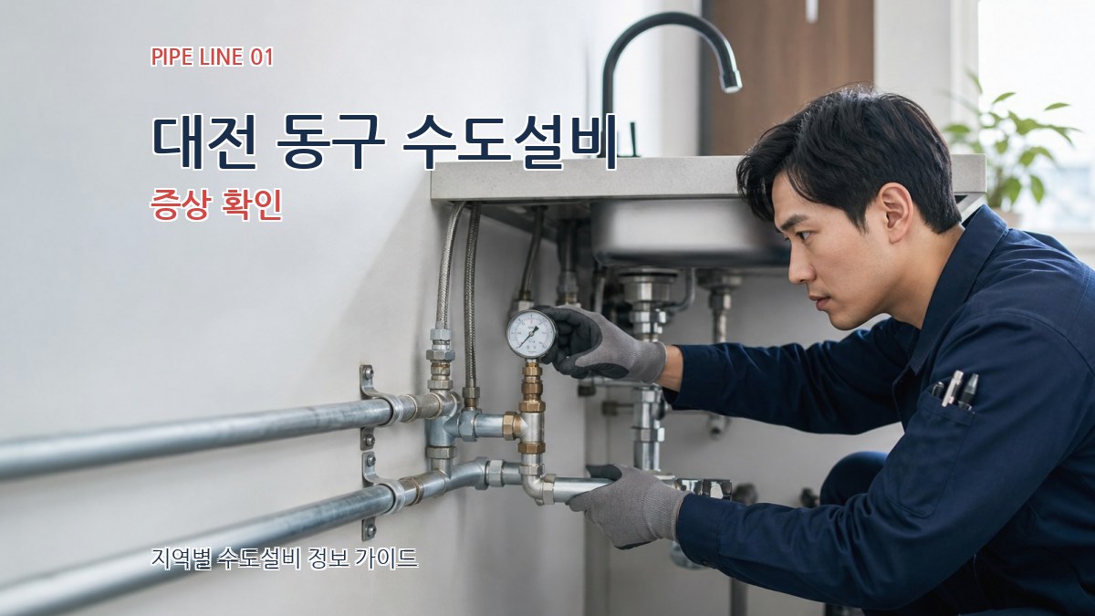 대전 동구 수도설비