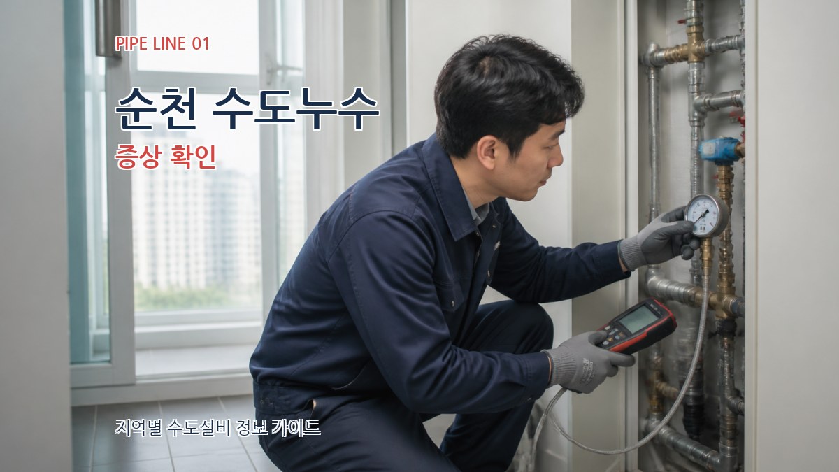 순천 수도누수