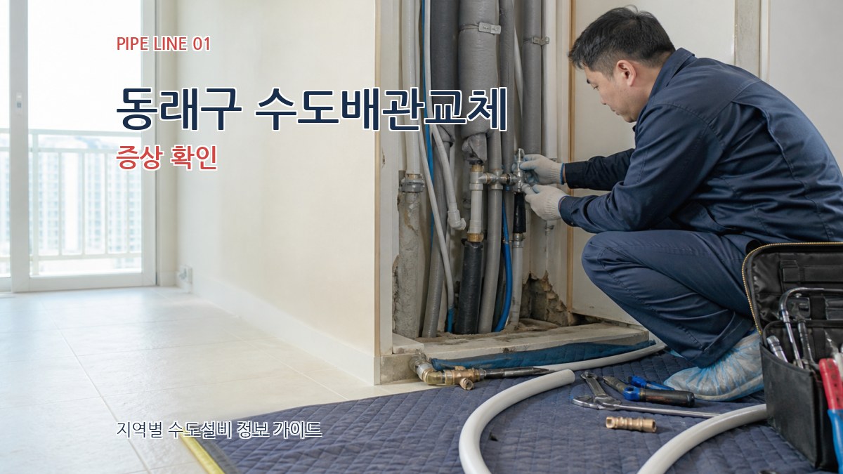 동래구 수도배관교체