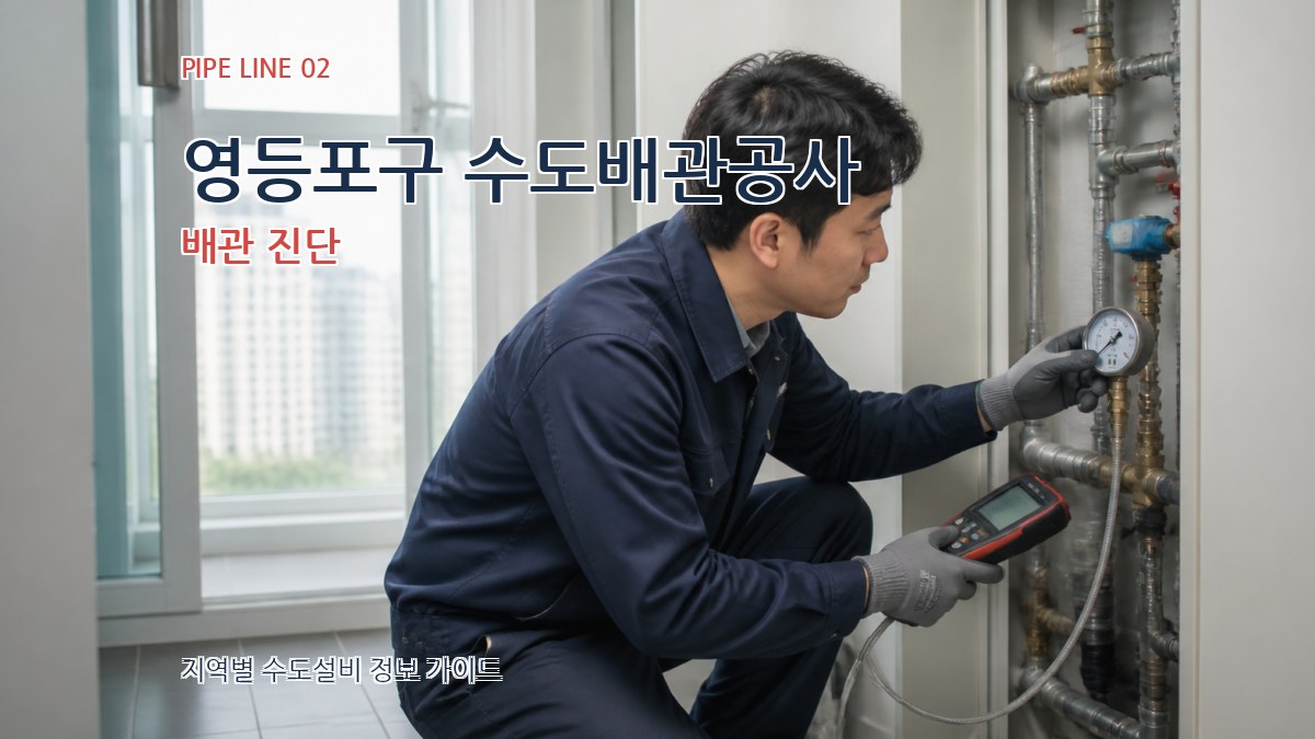 영등포구 수도배관공사 배관 진단