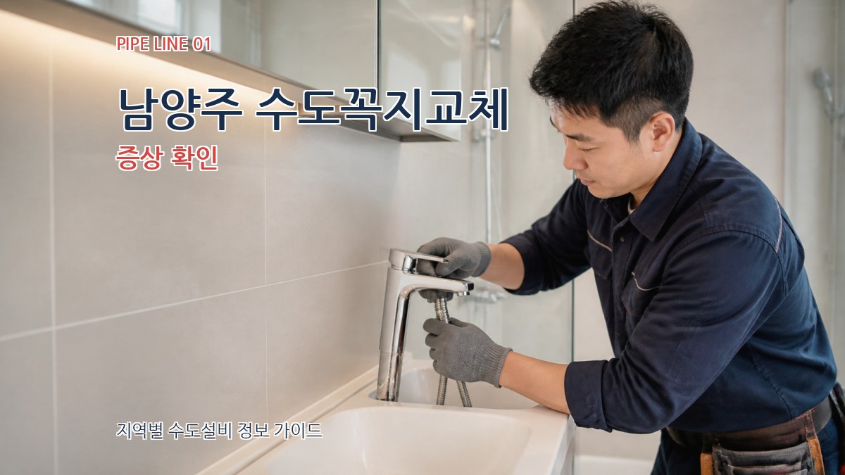남양주 수도꼭지교체