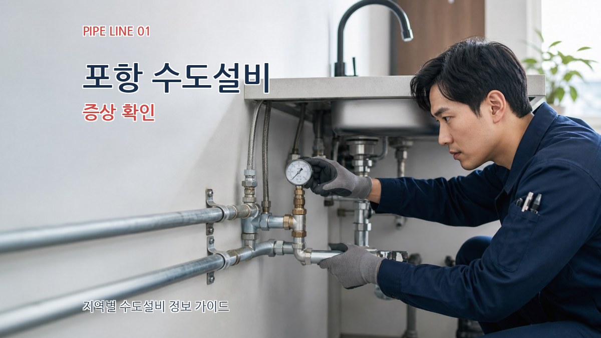 포항 수도설비