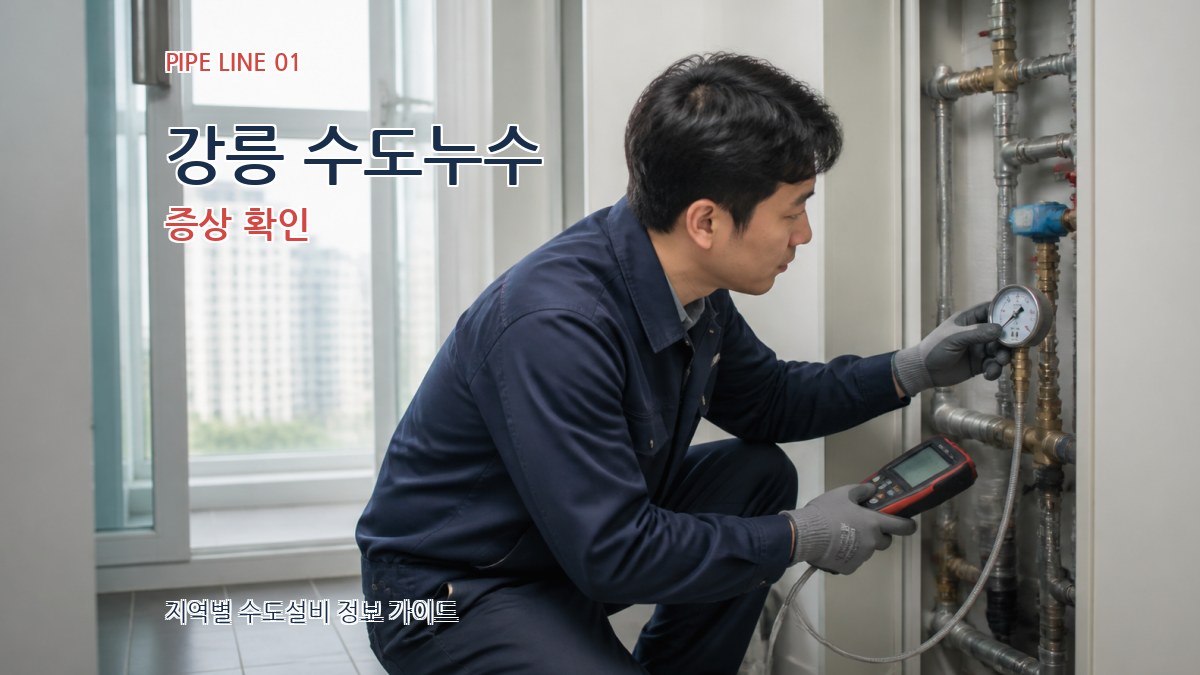 강릉 수도누수