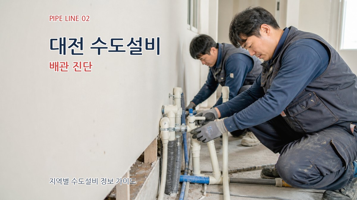 대전 수도설비 배관 진단