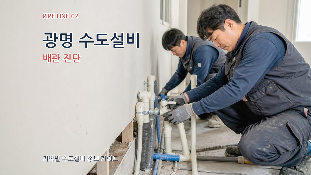 광명 수도설비 배관 진단