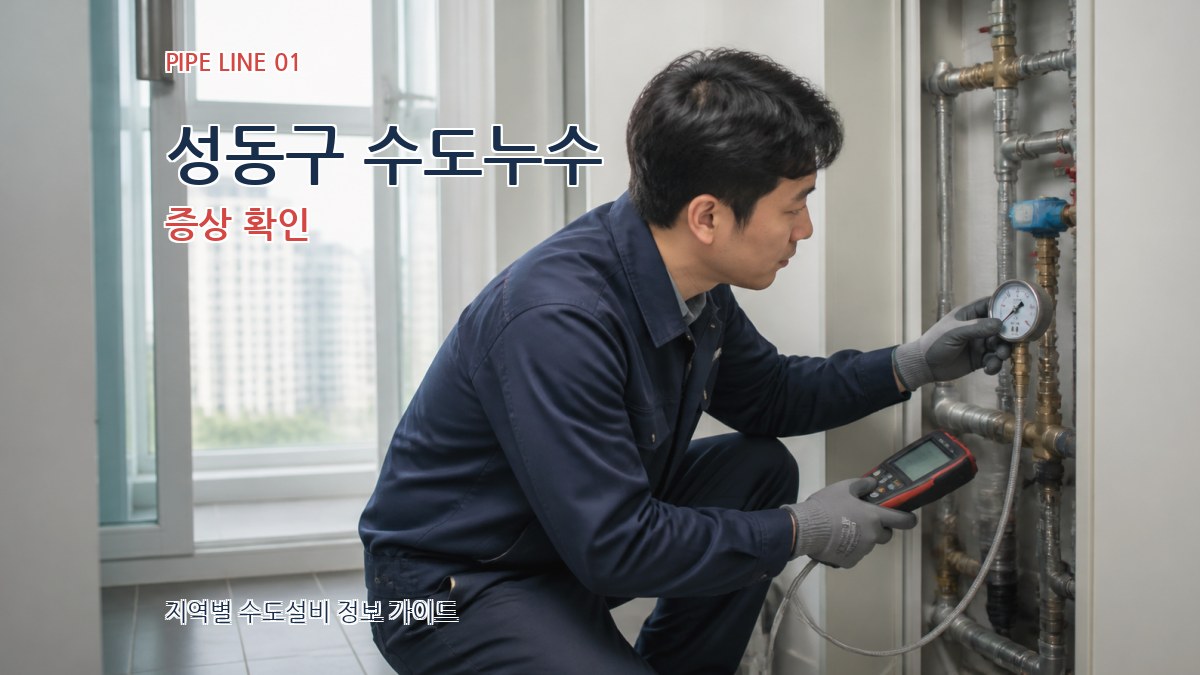 성동구 수도누수