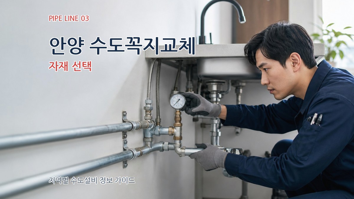 안양 수도꼭지교체 자재 선택