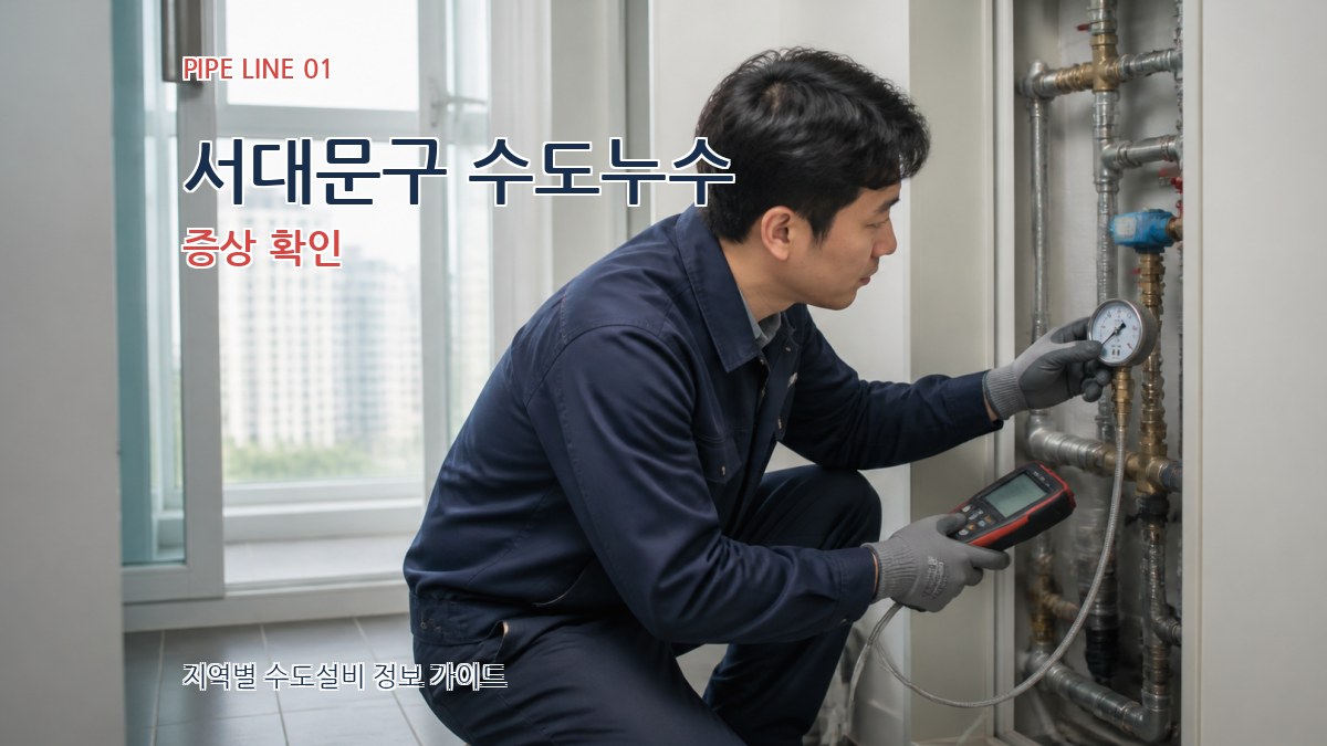 서대문구 수도누수