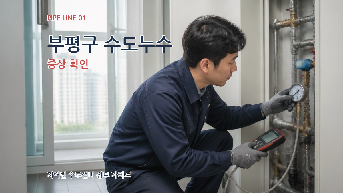 부평구 수도누수