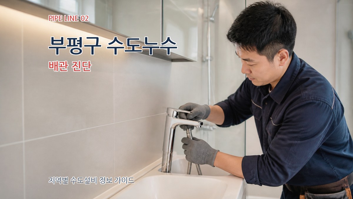 부평구 수도누수 배관 진단