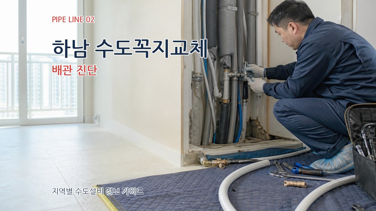 하남 수도꼭지교체 배관 진단