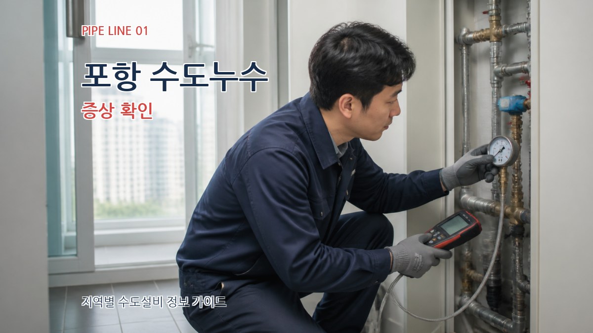 포항 수도누수