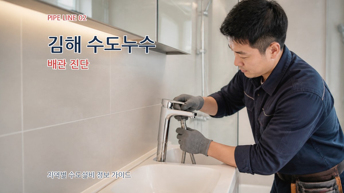 김해 수도누수 배관 진단