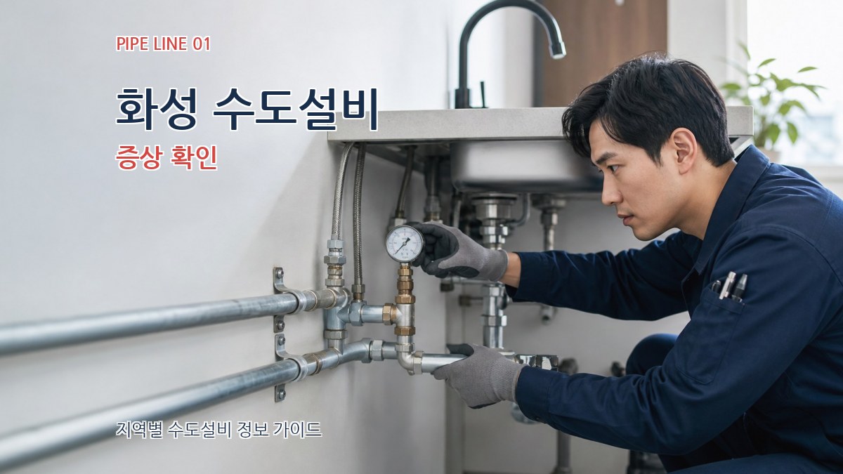 화성 수도설비
