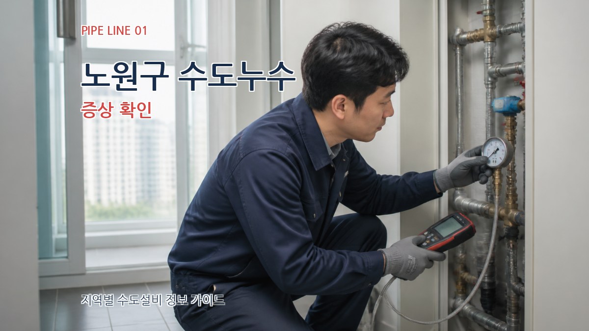 노원구 수도누수