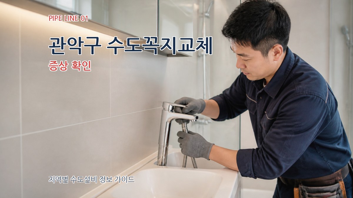 관악구 수도꼭지교체