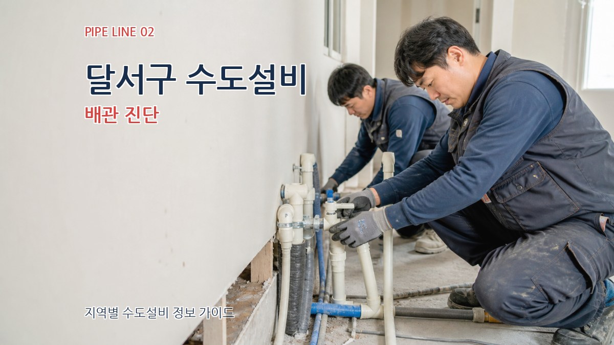 달서구 수도설비 배관 진단