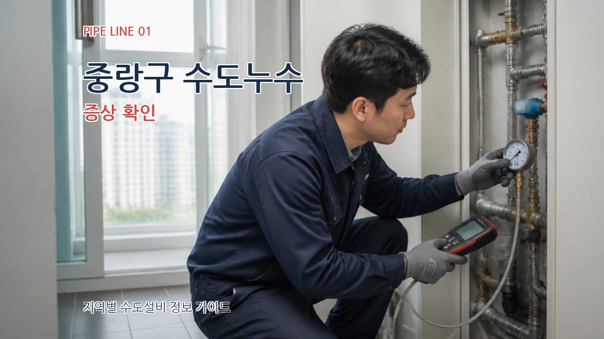 중랑구 수도누수